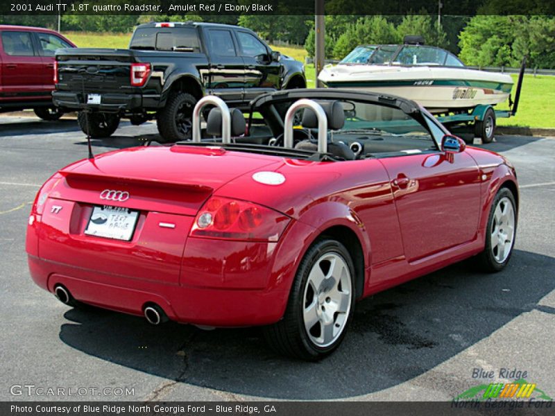Amulet Red / Ebony Black 2001 Audi TT 1.8T quattro Roadster