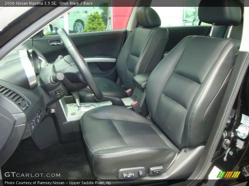 Onyx Black / Black 2006 Nissan Maxima 3.5 SE