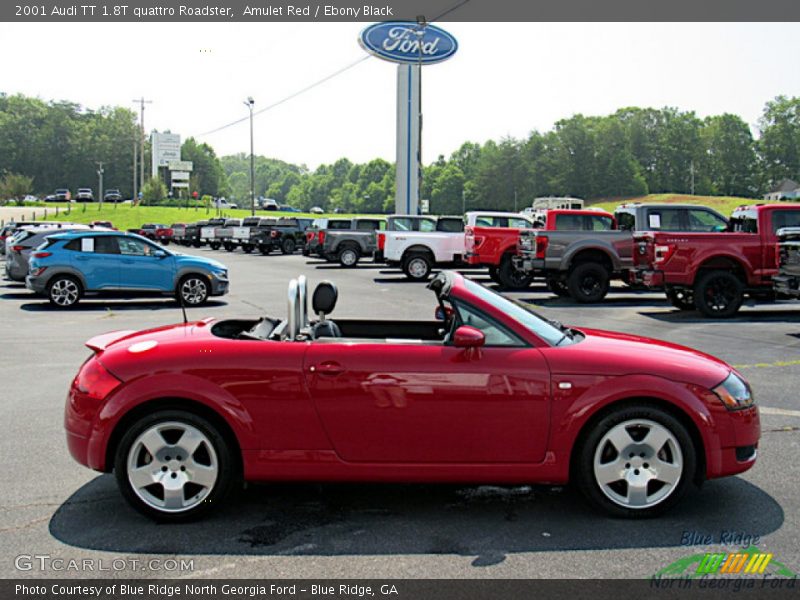 Amulet Red / Ebony Black 2001 Audi TT 1.8T quattro Roadster