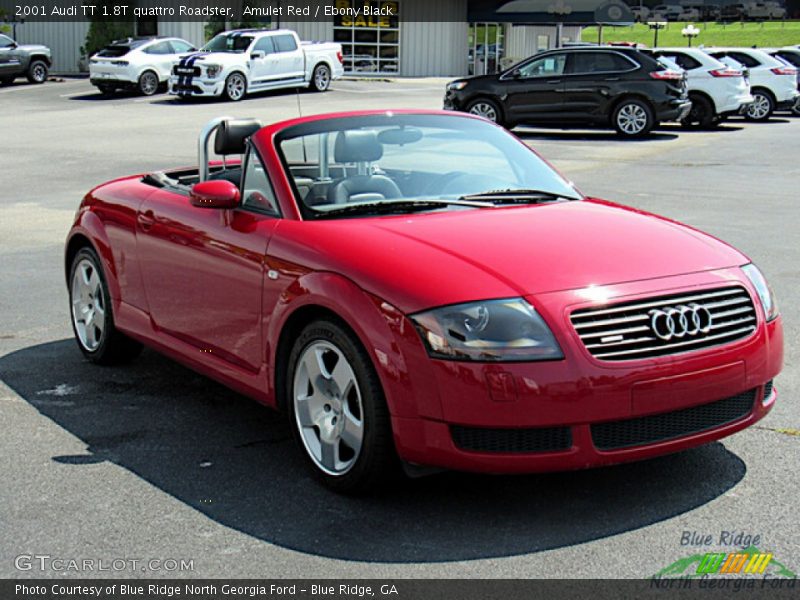 Amulet Red / Ebony Black 2001 Audi TT 1.8T quattro Roadster