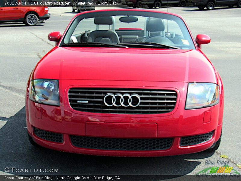 Amulet Red / Ebony Black 2001 Audi TT 1.8T quattro Roadster