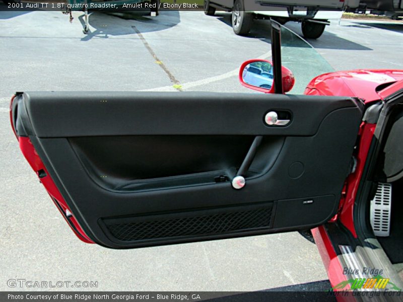 Amulet Red / Ebony Black 2001 Audi TT 1.8T quattro Roadster