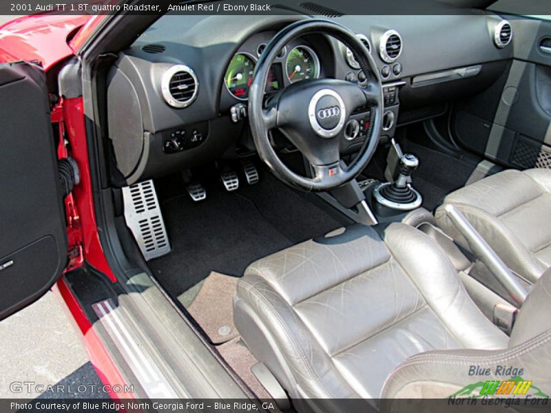 Amulet Red / Ebony Black 2001 Audi TT 1.8T quattro Roadster