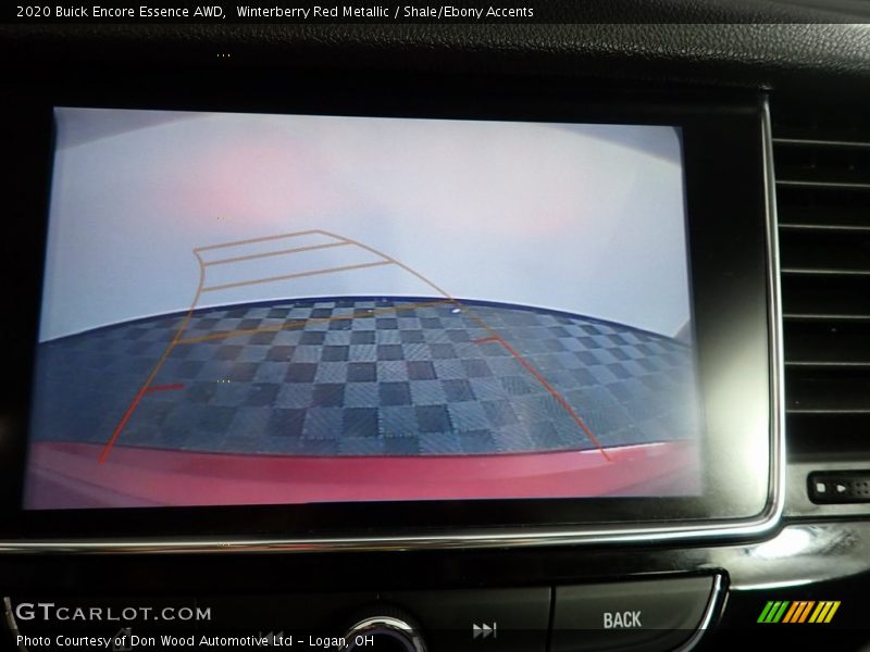 Winterberry Red Metallic / Shale/Ebony Accents 2020 Buick Encore Essence AWD