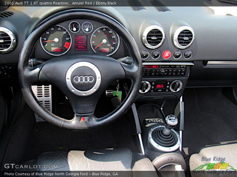Amulet Red / Ebony Black 2001 Audi TT 1.8T quattro Roadster