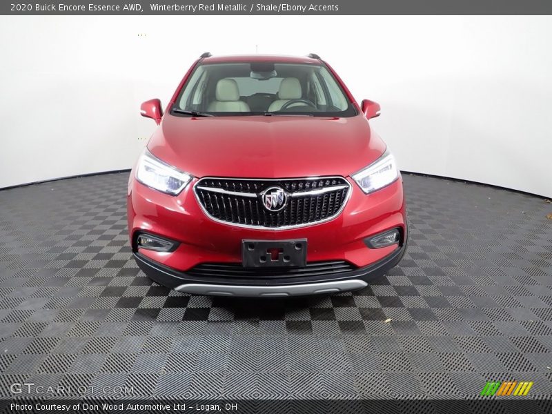 Winterberry Red Metallic / Shale/Ebony Accents 2020 Buick Encore Essence AWD