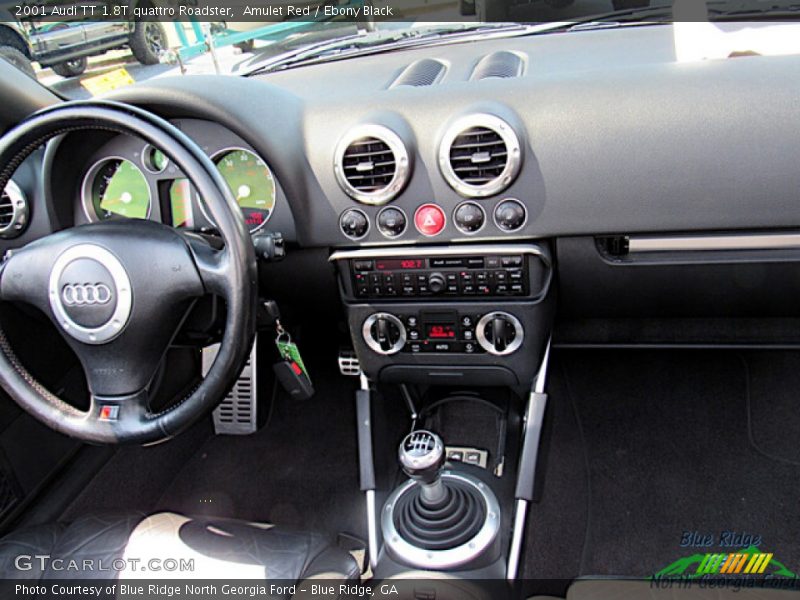 Amulet Red / Ebony Black 2001 Audi TT 1.8T quattro Roadster
