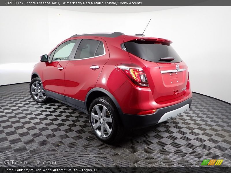 Winterberry Red Metallic / Shale/Ebony Accents 2020 Buick Encore Essence AWD