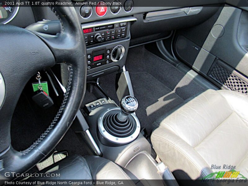 Amulet Red / Ebony Black 2001 Audi TT 1.8T quattro Roadster