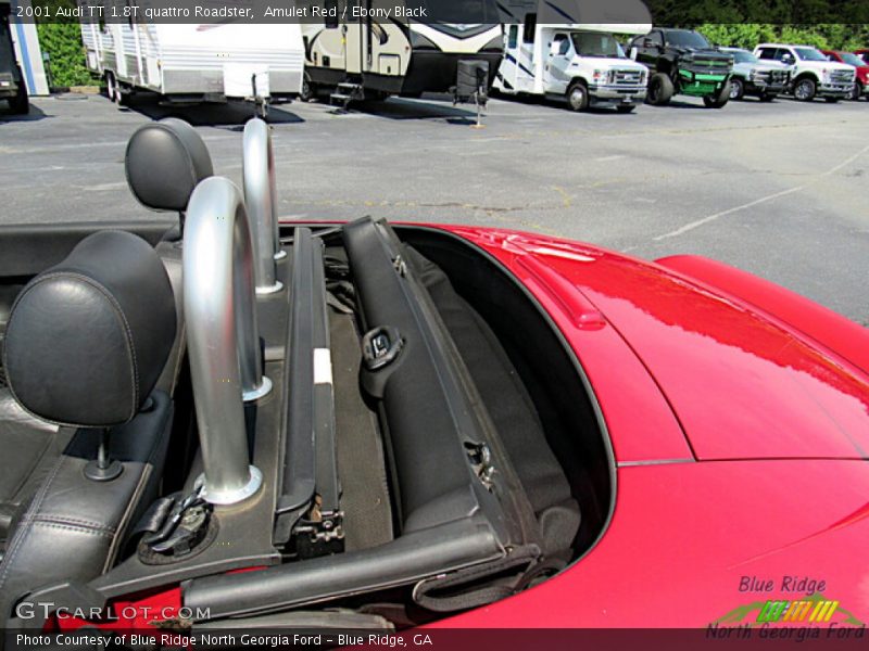 Amulet Red / Ebony Black 2001 Audi TT 1.8T quattro Roadster