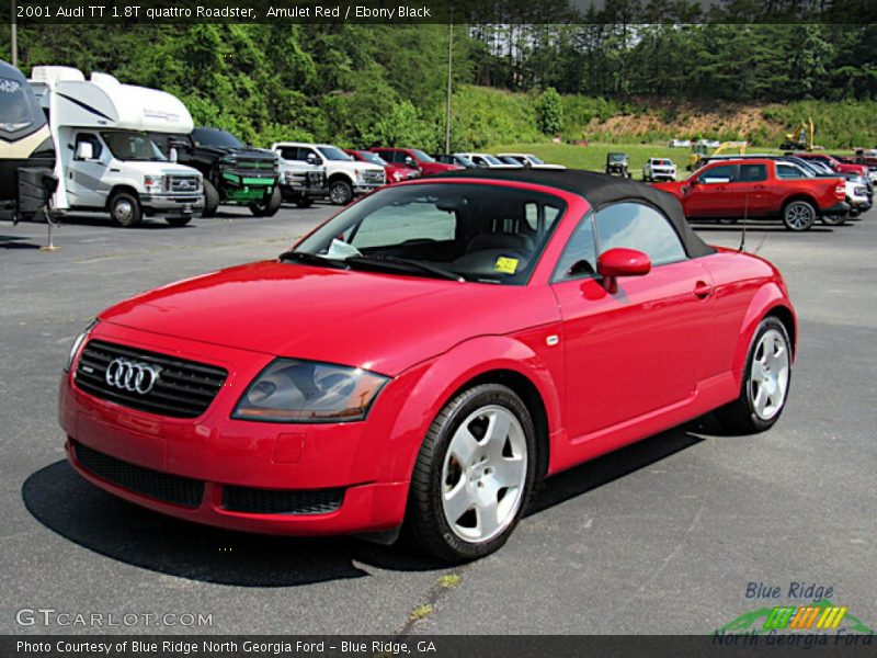 Amulet Red / Ebony Black 2001 Audi TT 1.8T quattro Roadster
