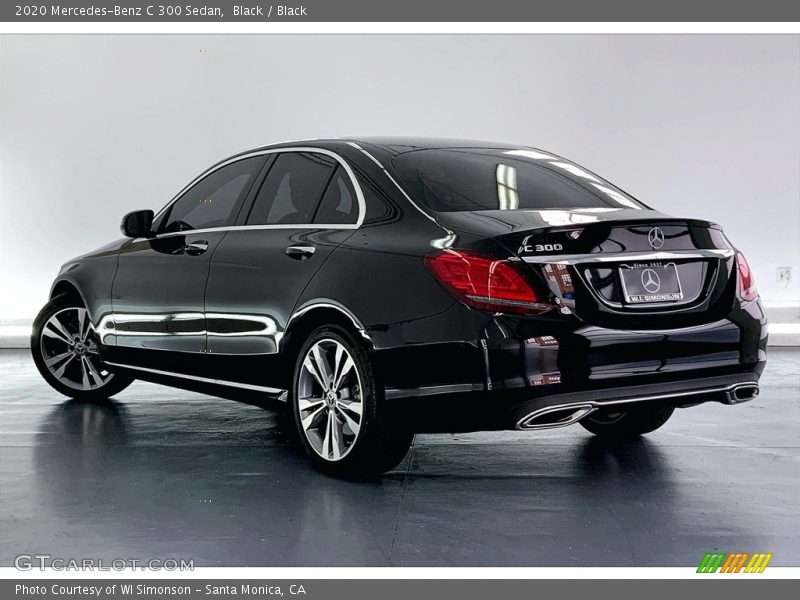 Black / Black 2020 Mercedes-Benz C 300 Sedan