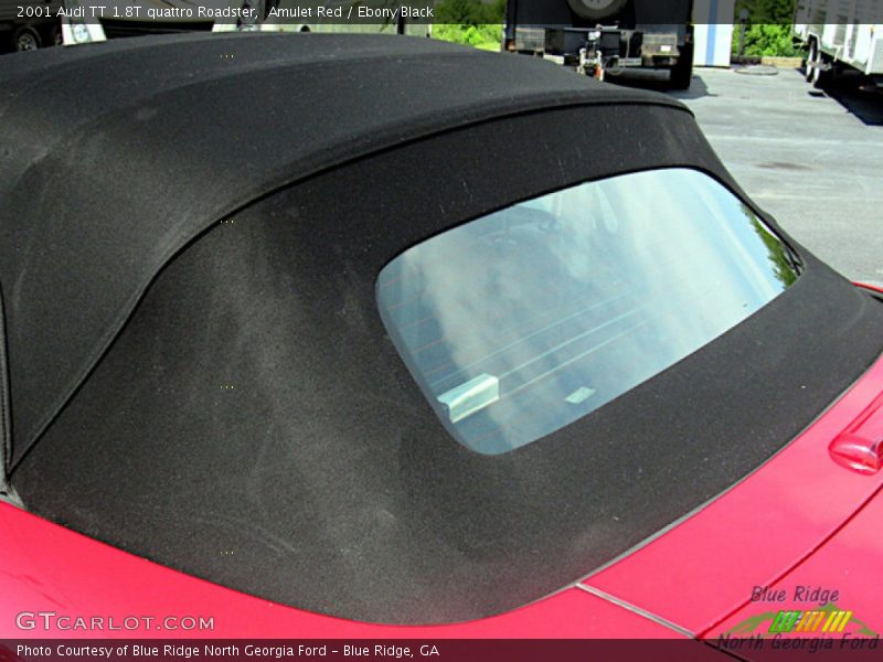 Amulet Red / Ebony Black 2001 Audi TT 1.8T quattro Roadster
