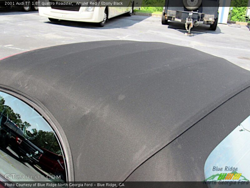 Amulet Red / Ebony Black 2001 Audi TT 1.8T quattro Roadster