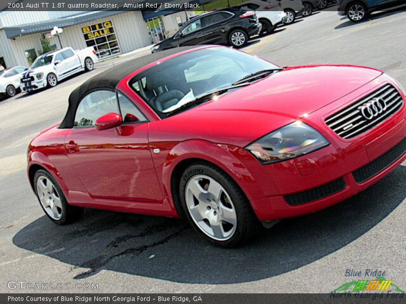Amulet Red / Ebony Black 2001 Audi TT 1.8T quattro Roadster
