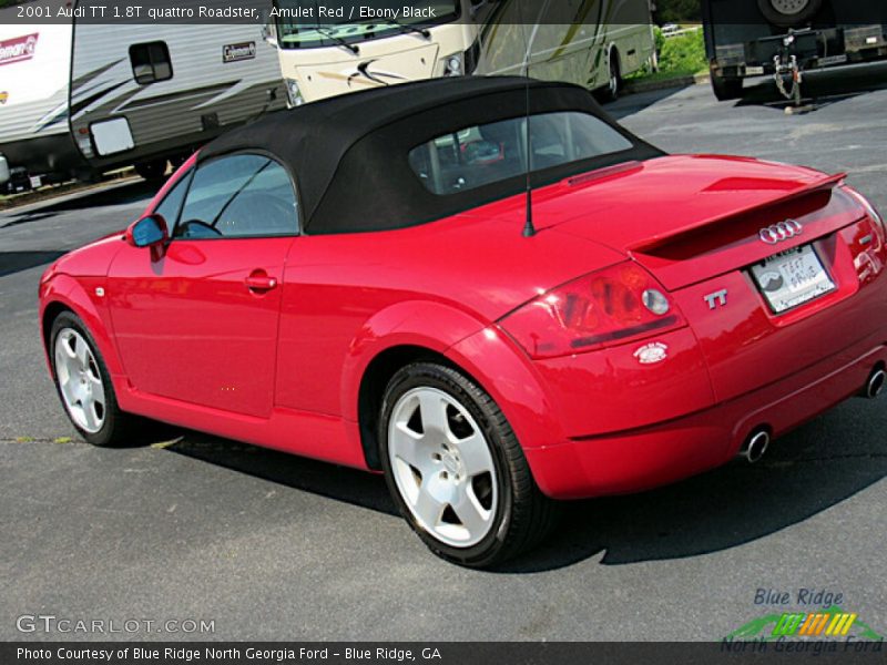 Amulet Red / Ebony Black 2001 Audi TT 1.8T quattro Roadster