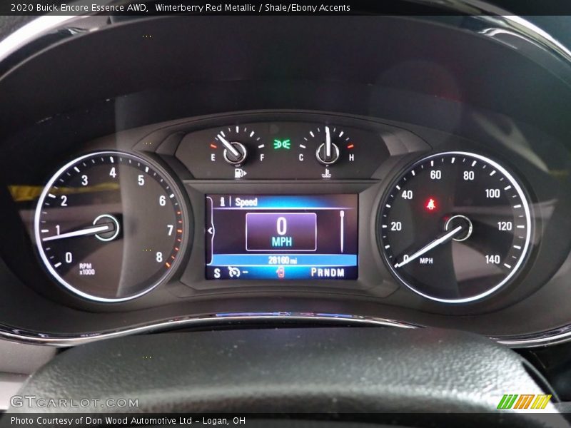  2020 Encore Essence AWD Essence AWD Gauges