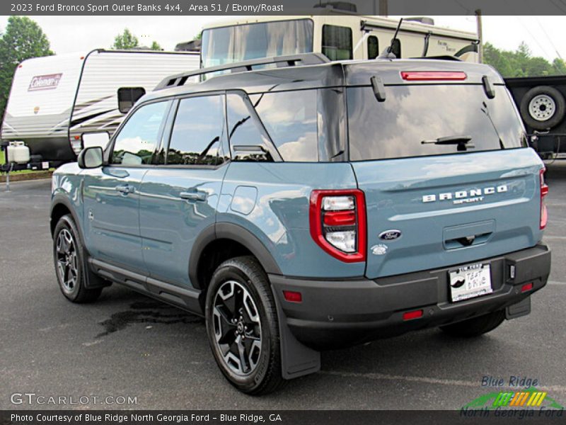 Area 51 / Ebony/Roast 2023 Ford Bronco Sport Outer Banks 4x4