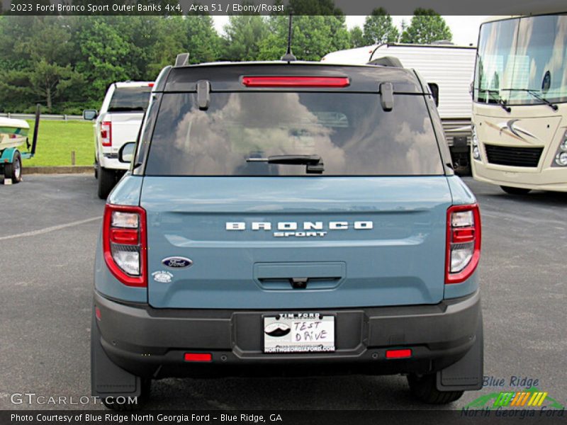 Area 51 / Ebony/Roast 2023 Ford Bronco Sport Outer Banks 4x4