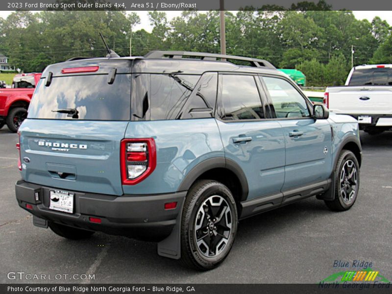 Area 51 / Ebony/Roast 2023 Ford Bronco Sport Outer Banks 4x4