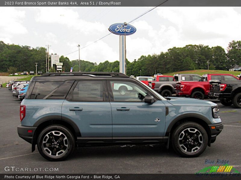 Area 51 / Ebony/Roast 2023 Ford Bronco Sport Outer Banks 4x4