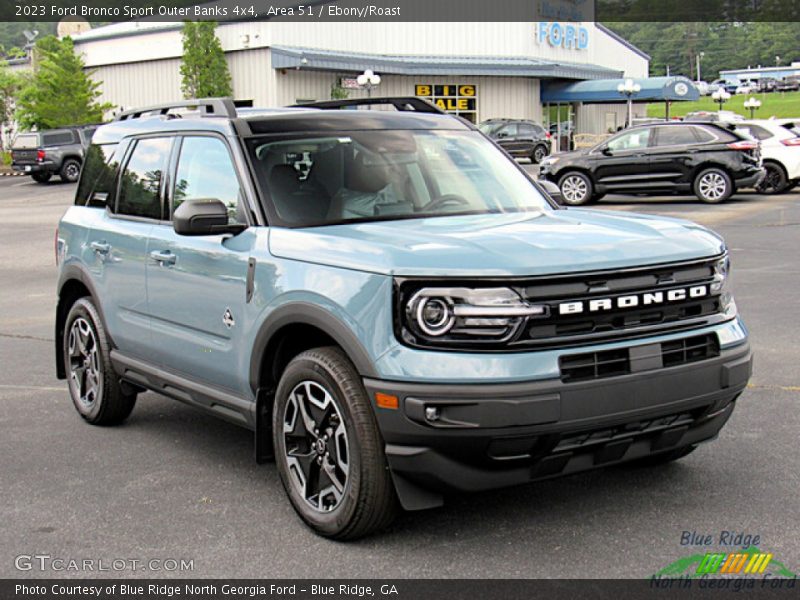 Area 51 / Ebony/Roast 2023 Ford Bronco Sport Outer Banks 4x4