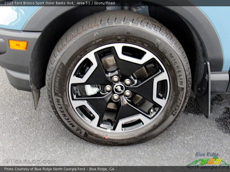 Area 51 / Ebony/Roast 2023 Ford Bronco Sport Outer Banks 4x4