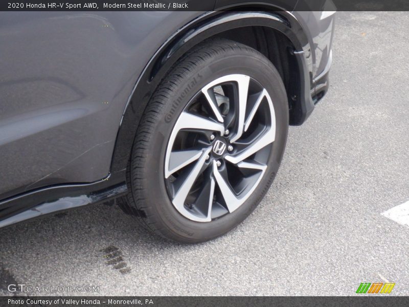 Modern Steel Metallic / Black 2020 Honda HR-V Sport AWD