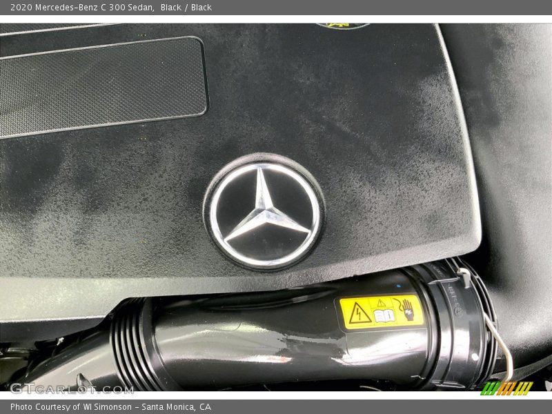 Black / Black 2020 Mercedes-Benz C 300 Sedan