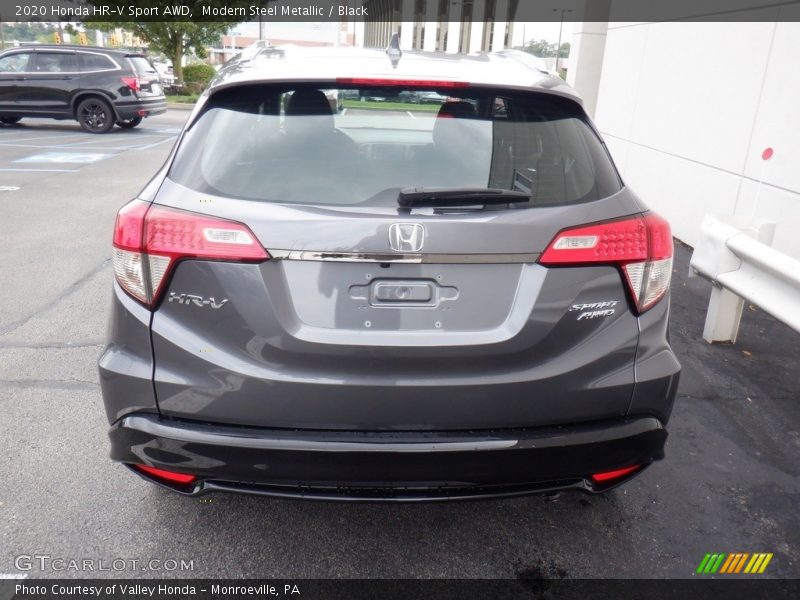 Modern Steel Metallic / Black 2020 Honda HR-V Sport AWD