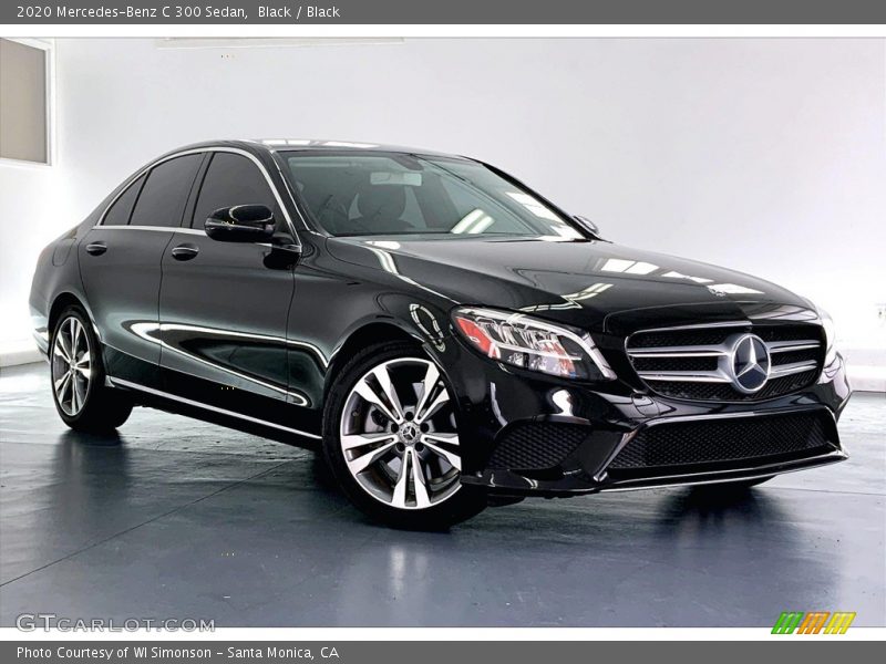 Black / Black 2020 Mercedes-Benz C 300 Sedan