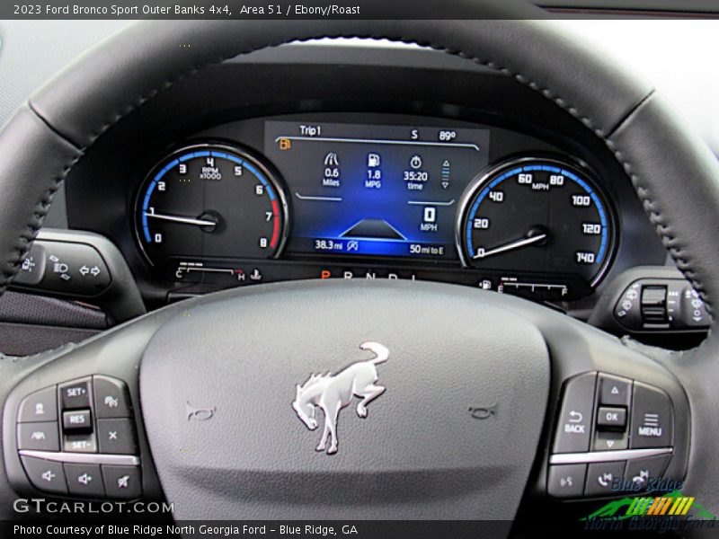 Area 51 / Ebony/Roast 2023 Ford Bronco Sport Outer Banks 4x4