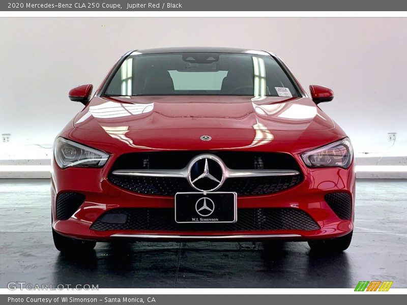 Jupiter Red / Black 2020 Mercedes-Benz CLA 250 Coupe