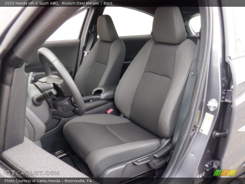 Modern Steel Metallic / Black 2020 Honda HR-V Sport AWD