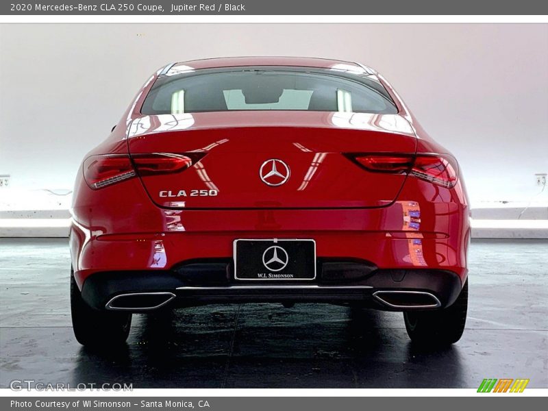 Jupiter Red / Black 2020 Mercedes-Benz CLA 250 Coupe