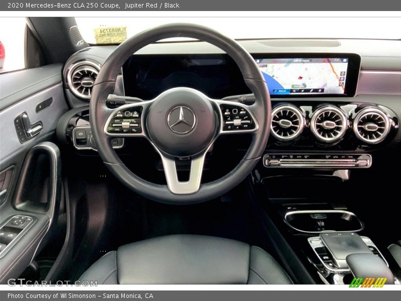 Jupiter Red / Black 2020 Mercedes-Benz CLA 250 Coupe