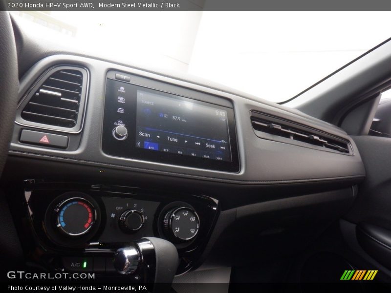 Modern Steel Metallic / Black 2020 Honda HR-V Sport AWD