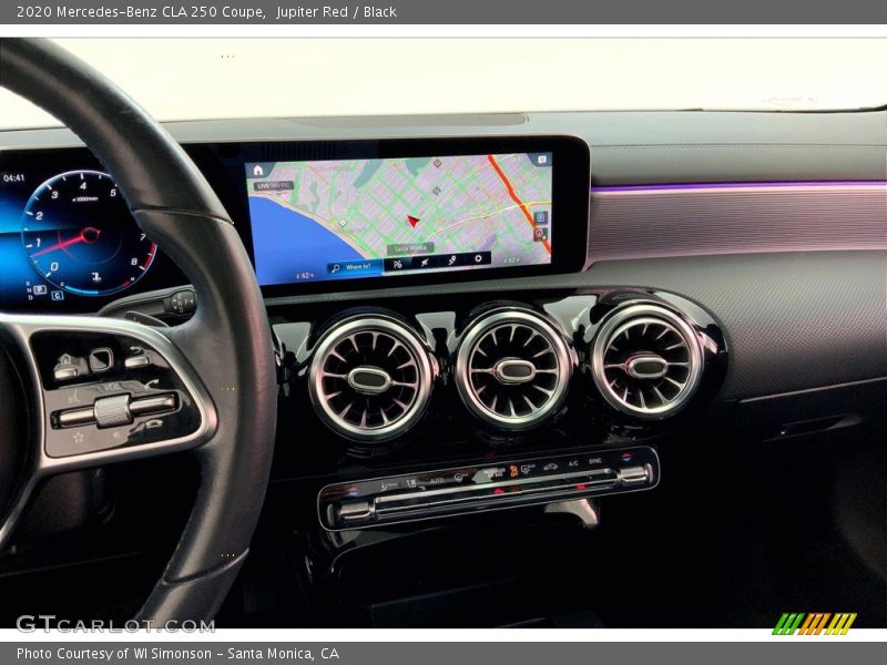 Jupiter Red / Black 2020 Mercedes-Benz CLA 250 Coupe
