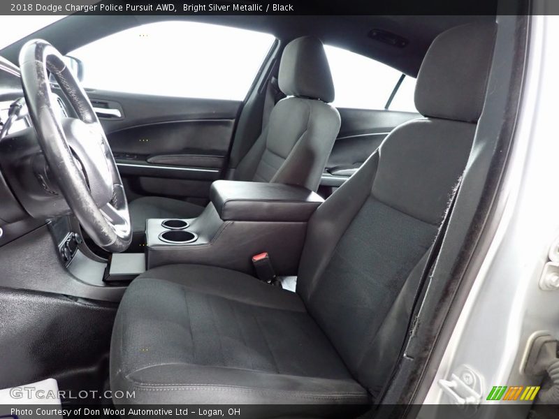 Front Seat of 2018 Charger Police Pursuit AWD