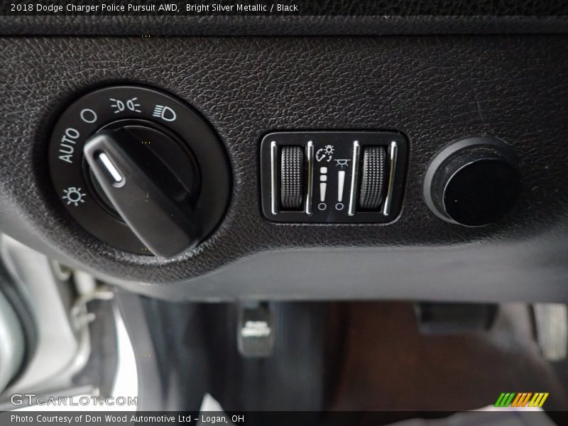 Controls of 2018 Charger Police Pursuit AWD