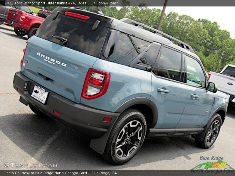 Area 51 / Ebony/Roast 2023 Ford Bronco Sport Outer Banks 4x4
