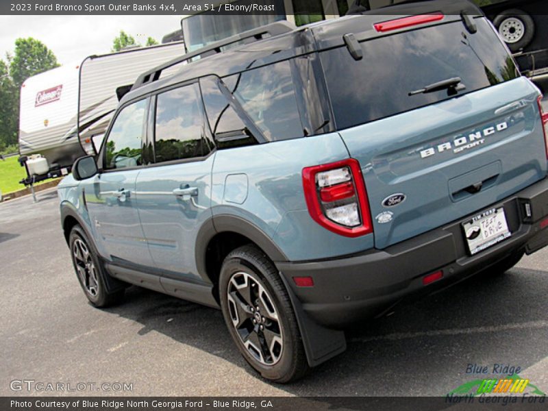 Area 51 / Ebony/Roast 2023 Ford Bronco Sport Outer Banks 4x4