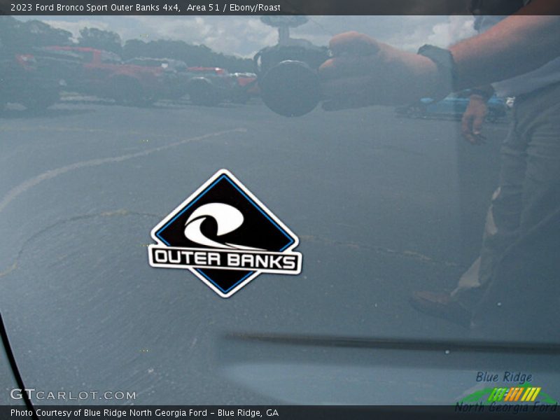 Area 51 / Ebony/Roast 2023 Ford Bronco Sport Outer Banks 4x4