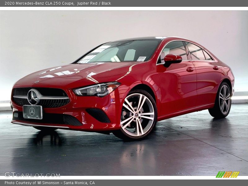 Jupiter Red / Black 2020 Mercedes-Benz CLA 250 Coupe