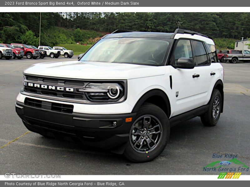 Oxford White / Medium Dark Slate 2023 Ford Bronco Sport Big Bend 4x4