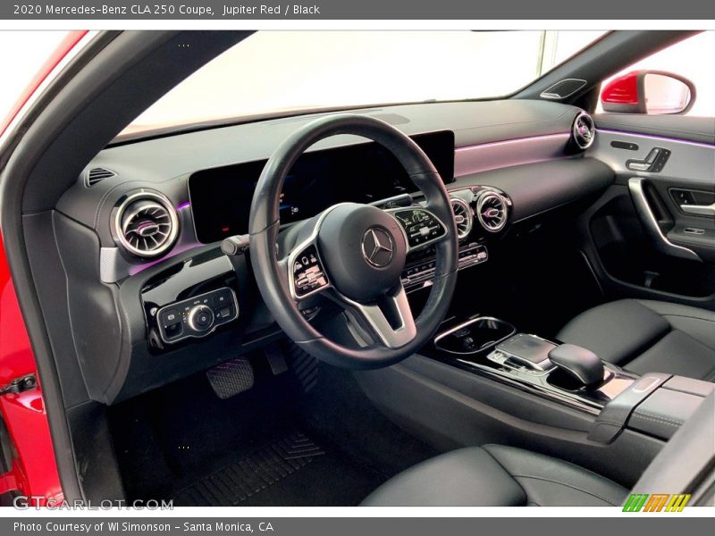 Jupiter Red / Black 2020 Mercedes-Benz CLA 250 Coupe