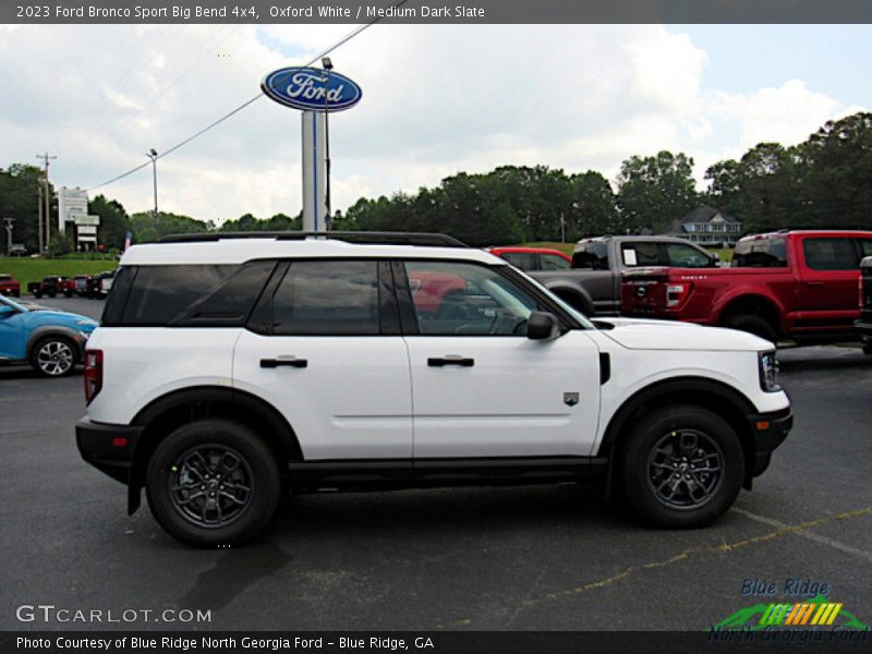 Oxford White / Medium Dark Slate 2023 Ford Bronco Sport Big Bend 4x4