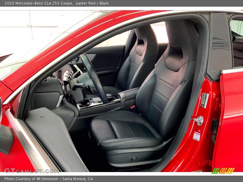 Jupiter Red / Black 2020 Mercedes-Benz CLA 250 Coupe
