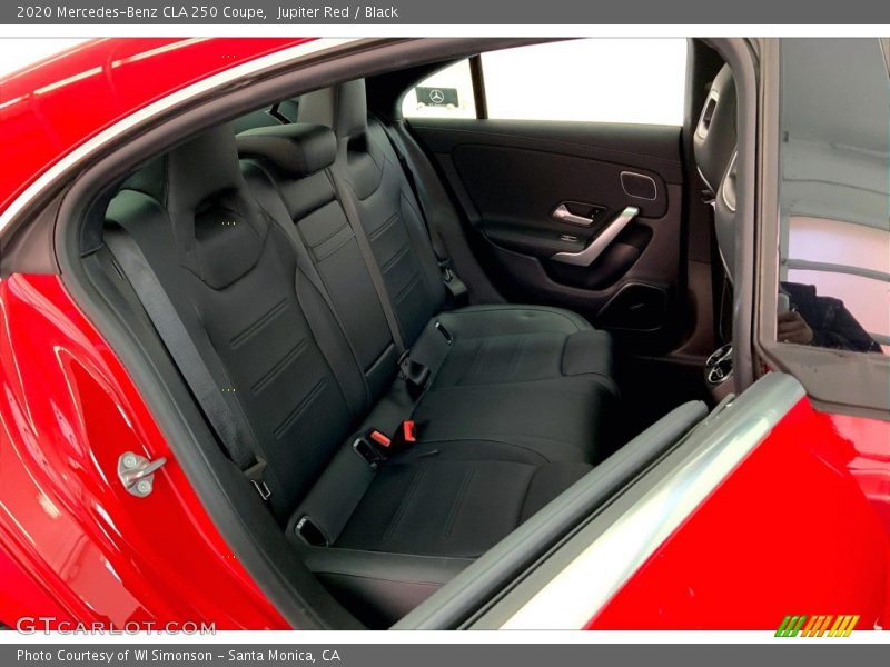Jupiter Red / Black 2020 Mercedes-Benz CLA 250 Coupe