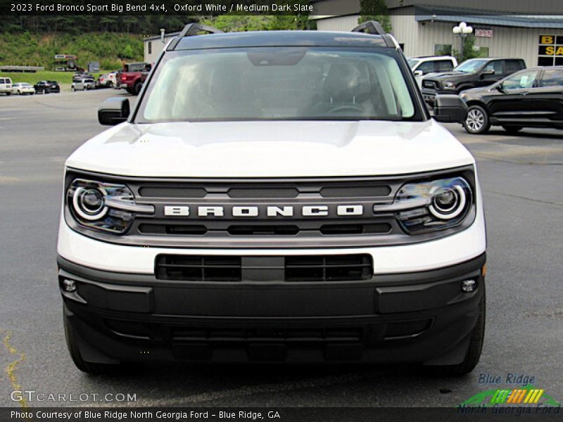 Oxford White / Medium Dark Slate 2023 Ford Bronco Sport Big Bend 4x4